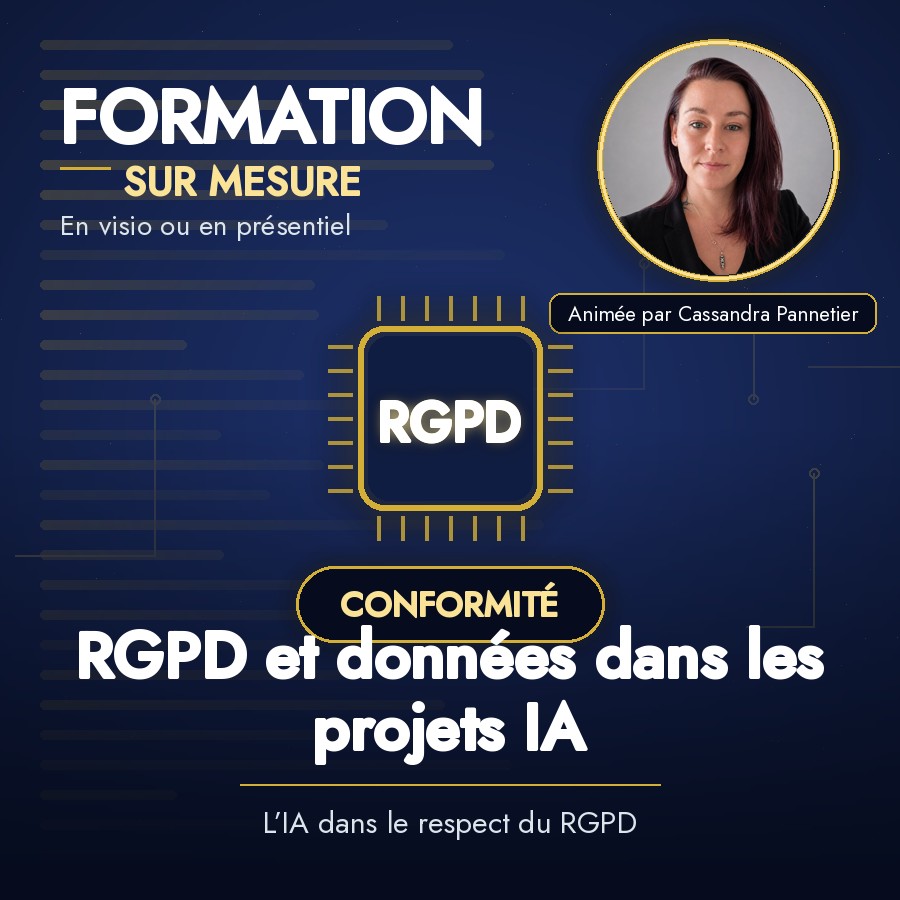 RGPD et données dans les projets IA