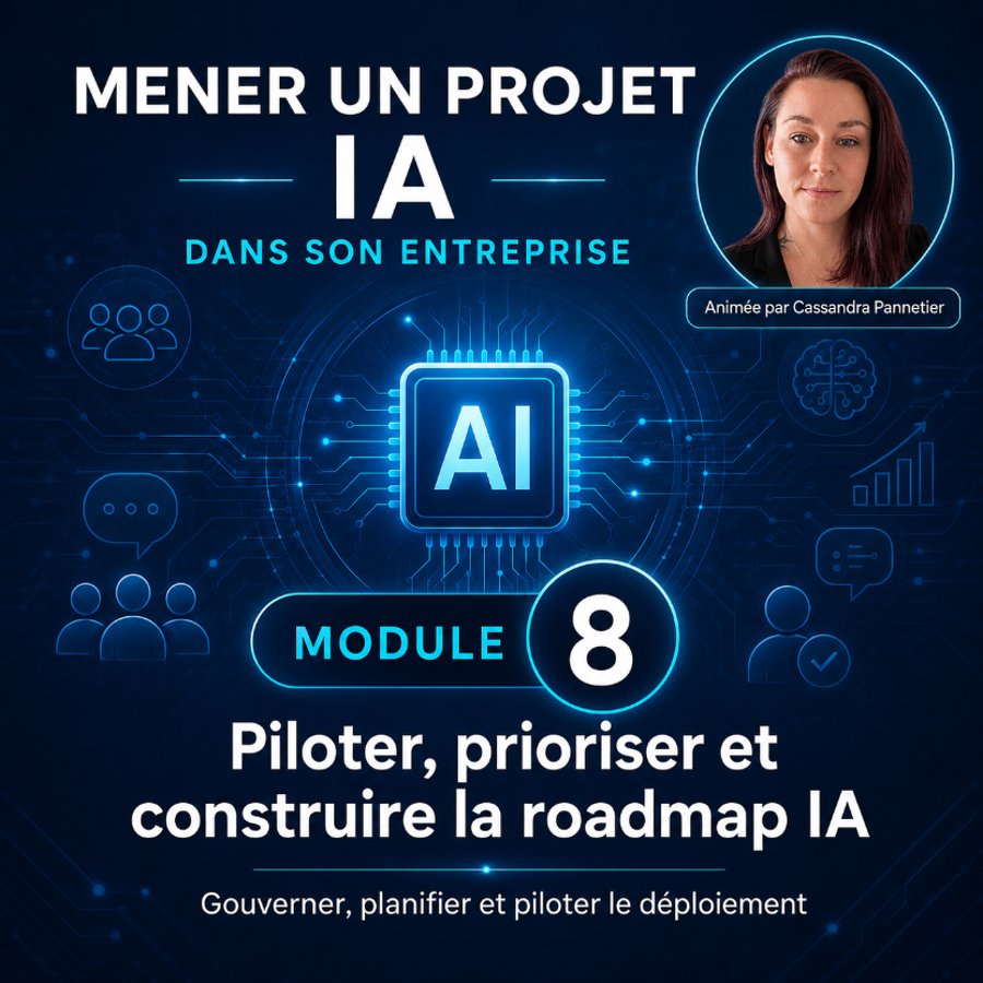 Module 8 · Piloter, prioriser et construire la roadmap IA